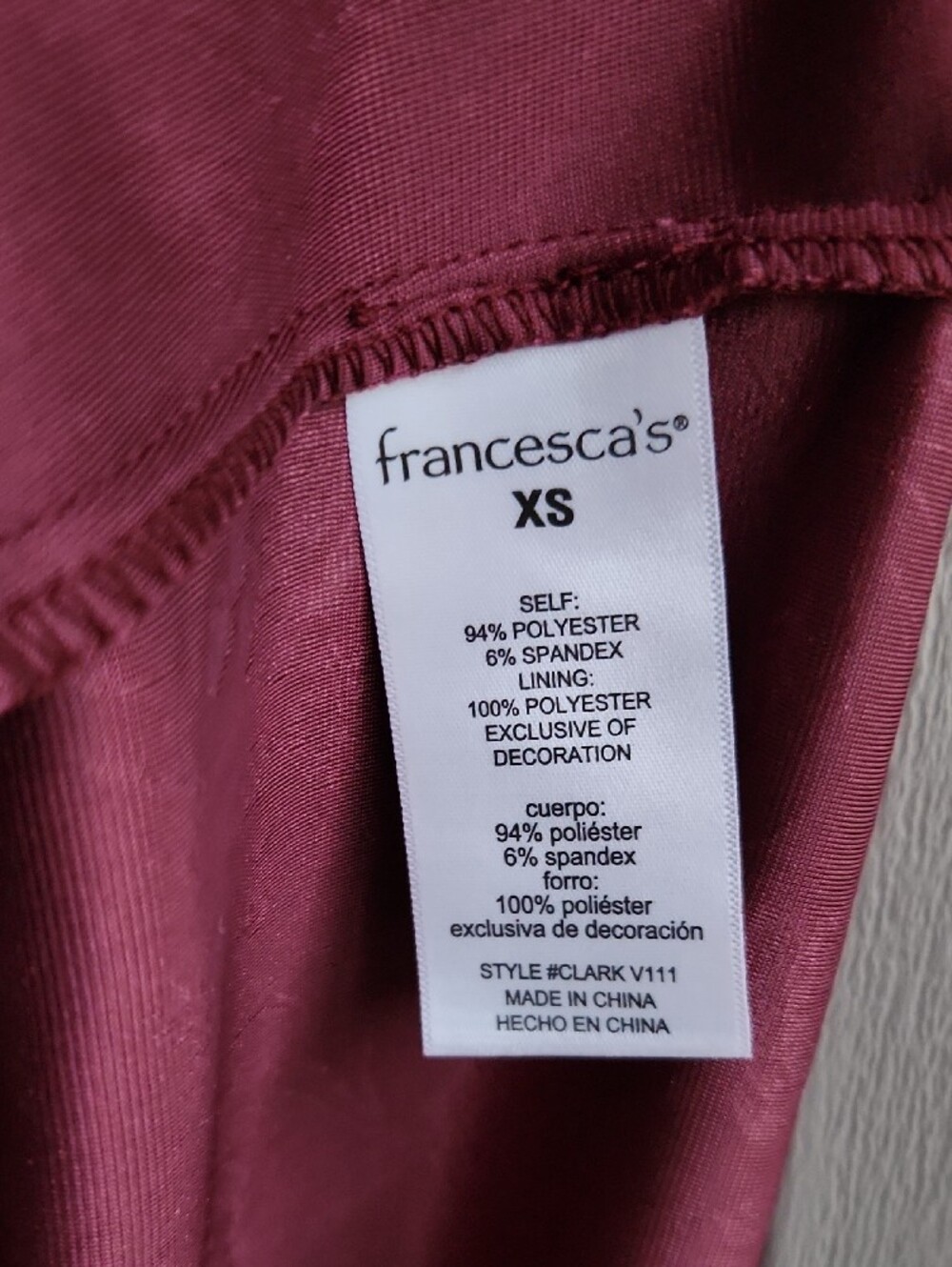 Francesca's Elisa Floral Velvet Midi Dress XS - Picture 5 of 7